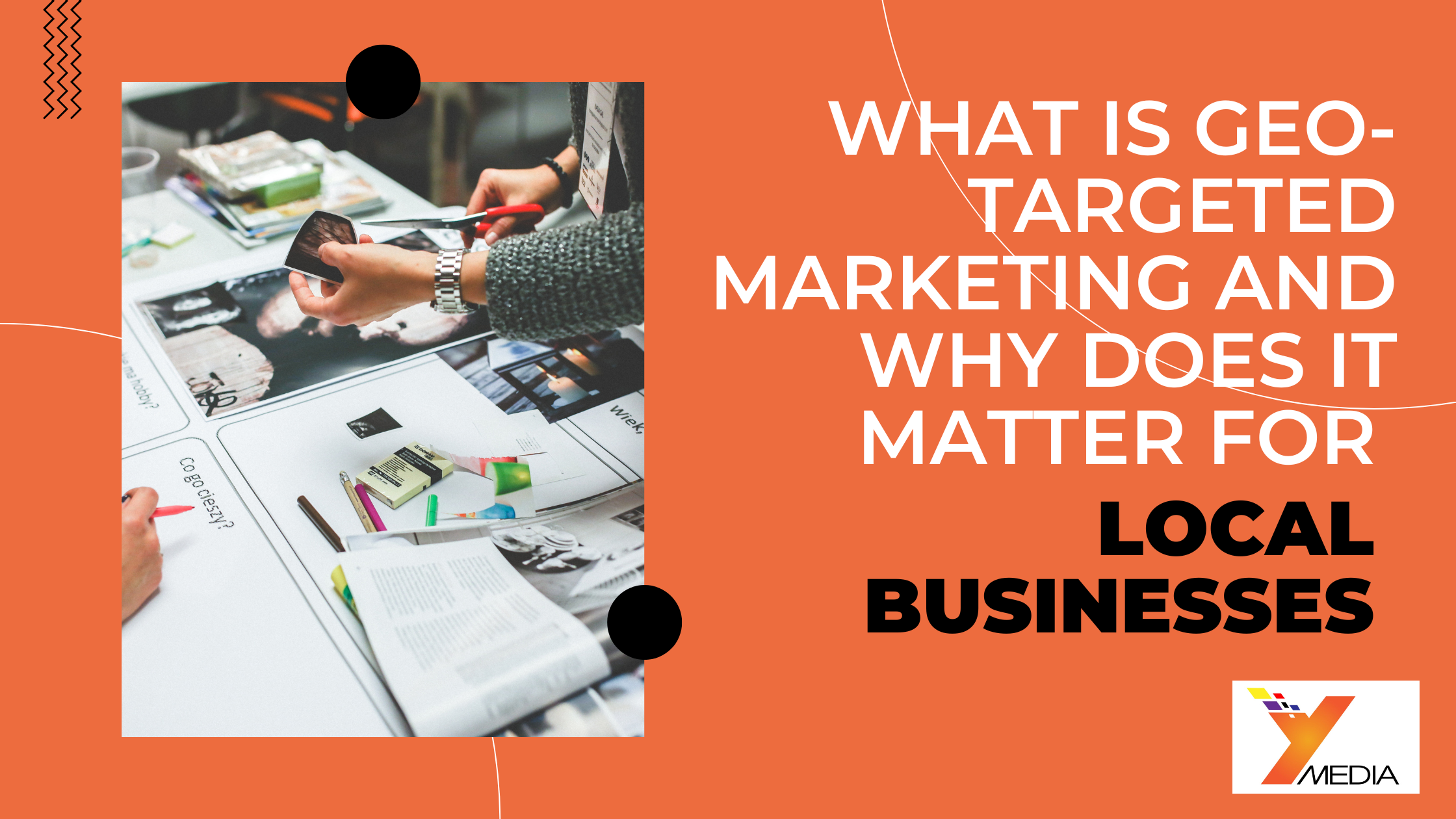 An image of a woman working on their marketing campaign, along with the blog title and ‘Read More’ button